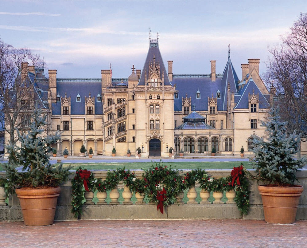 Biltmore Estate at Christmas Time